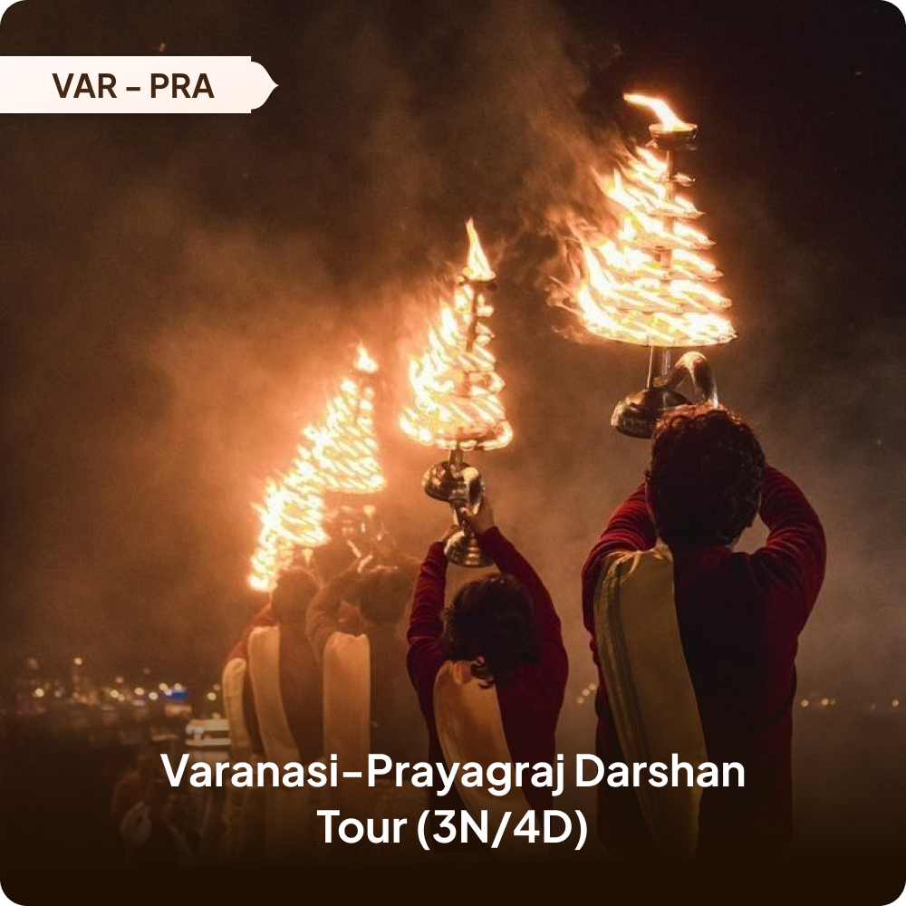 Varanasi Prayagraj darshan tour (3N/4D)